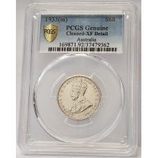 AUSTRALIA 1933 . ONE 1 SHILLING . GENUINE